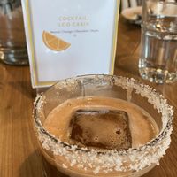Seasonal cocktail con mezcal y chocolate😳  at Avo in Nashville