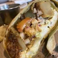 Tofu breakfast burrito🕺🏻  at Avo in Nashville