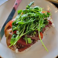 Tomato Toast at Avo in Nashville