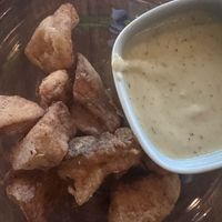 Oyster mushrooms with lemon pepper dill  at Avo in Nashville