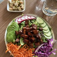 Wild Nashville salad with added tofu  at Avo in Nashville