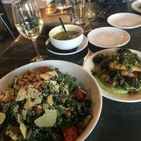 fingerlings potatoes & kale ceasar at Avo in Nashville