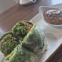 Kimchi rolls - delicious  at Avo in Nashville