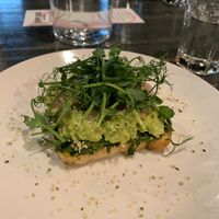 Avocado toast (gluten free( at Avo in Nashville