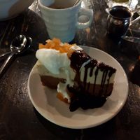 Chocolate pear cheesecake at Avo in Nashville