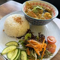 Eggplant Curry   at Om Shangri-la in Springvale