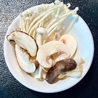 Mushroom selection  at Tony Wong - Hot Pot Restaurant - JVC in Dubai