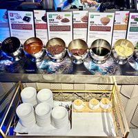 Sauce station at Tony Wong - Hot Pot Restaurant - JVC in Dubai