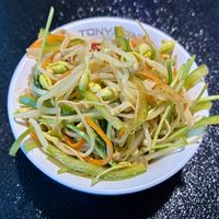 Tofu Skin and Beansprout Salad   at Tony Wong - Hot Pot Restaurant - JVC in Dubai