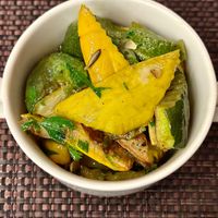 Sautéed vegetable medley  at The World Eatery in Dubai