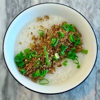 Congee at Mina's Kitchen Dubai in Dubai
