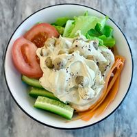 Hummus bowl  at Mina's Kitchen Dubai in Dubai