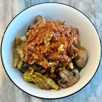 Muhammara bowl at Mina's Kitchen Dubai in Dubai