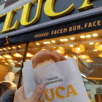 Courig con confettura di ciliegia. at Luca in București