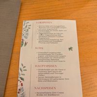 Weihnachtsmenü auf privater Firmenfeier at Paradiescafé in Thüringen