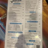 Menu  at SweetWater Last Cast Bar & Grill in Atlanta