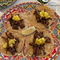 Tacos veganos at Luna Azteca, Albacete in Castilla-la Mancha