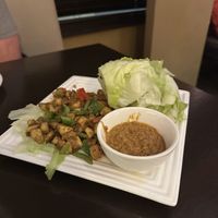 Lettuce wraps with tofu  at Penang Malaysian and Thai Cuisine in East Hanover