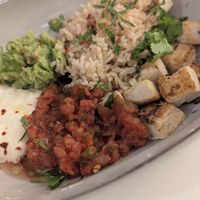 Vegan Mexican burrito bowl at Hola Keto in دبي