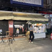 Food stall at the Chinese night market   at Yuan yuan in Krung Thep Maha Nakhon