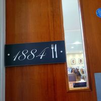 1884 Entrance. at Bwyty Restaurant 1884 in New York