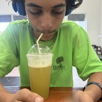 Cane juice  at Fruit Fusion Juice Bar in Port St Lucie