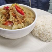 Yellow curry - tofu at Charm Thai Cafe - Doncaster in Doncaster