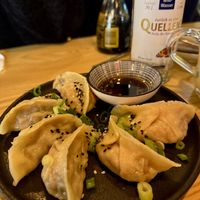 Vegane Dumplings  at kiki Kitchen in Schleswig-holstein
