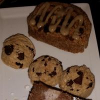 do not miss the raw chocolate chip cookies! at RASA Kitchen + Juice Bar in Santa Fe