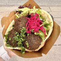   at Chickpea Food Truck in Vancouver