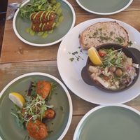 Ceviche, croquettas and piri piri drumsticks at Plantuguese in Bristol