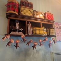 Decoration at Wanda's Pie in the Sky in Toronto