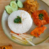 Com tam chay at Bếp Chay Nhà Zen in Thành Phố Hồ Chí Minh