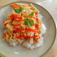 Salty sticky rice at Bếp Chay Nhà Zen in Thành Phố Hồ Chí Minh