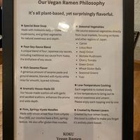  at KOKU Vegan Ramen Kyoto Ginkakuji in Kyoto