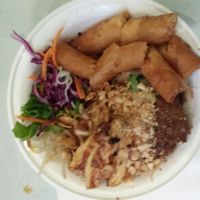 Delicious spring rolls at Tamarind Vietnamese Grill and Noodle House in Calgary