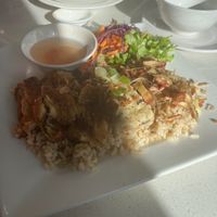 Com bi   at Tamarind Vietnamese Grill and Noodle House in Calgary