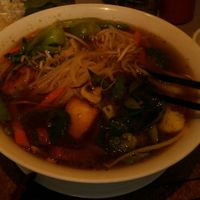tofu sate soup at Tamarind Vietnamese Grill and Noodle House in Calgary