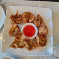 Wontons at Tamarind Vietnamese Grill and Noodle House in Calgary