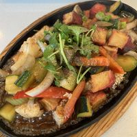 Tofu and ricee  at Tamarind Vietnamese Grill and Noodle House in Calgary