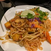 Pad thai at Tamarind Vietnamese Grill and Noodle House in Calgary