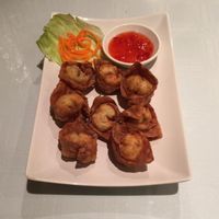 fried wonton  at Tamarind Vietnamese Grill and Noodle House in Calgary