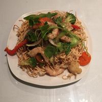 mi xao don - crispy noodle  at Tamarind Vietnamese Grill and Noodle House in Calgary