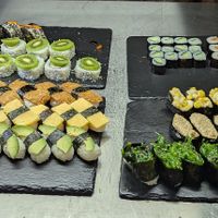 Almost all vegan (except 2) at Yummy Buffet in Uusimaa