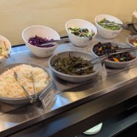 Salad buffet 2/2 (all vegan except 2 dish ) at Yummy Buffet in Uusimaa