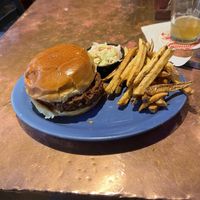 Jack fruit sandwichh #Veganuary at The Wherehouse in Newburgh