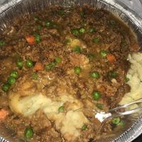 vegetarian shepherd’s pie at The Wherehouse in Newburgh