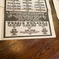 Veggie Burger menu section at The Wherehouse in Newburgh