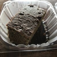 Blueberry spirulina bread. Gentleman told me it was high in B vitamins and helps clear the toxins from your body. Idk how accurate, but it tasted darn good! at Hibiscus in Philadelphia