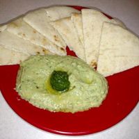 Basil Pesto Hummus at Zoës Kitchen in Destin